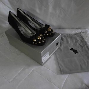 Lola Cruz Suede Heels